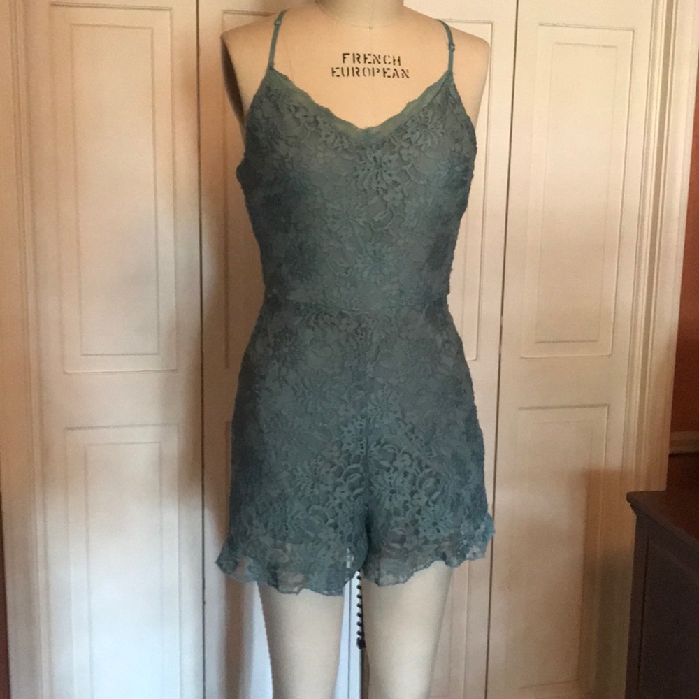 NEVER WORN Lace Romper
